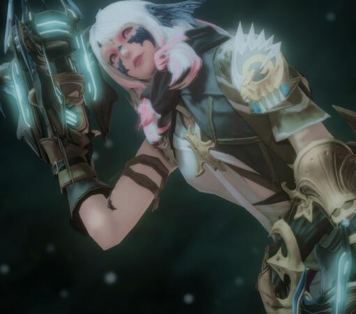 Slaying baddies, looking cute