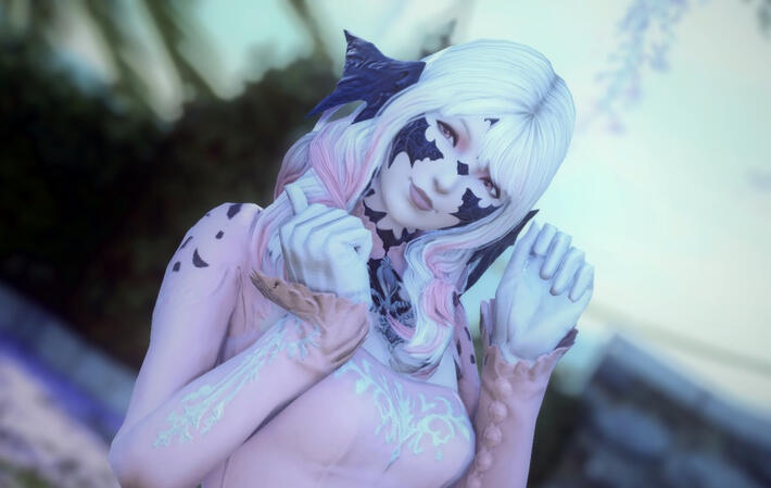 "I could get used to this, hehe!"